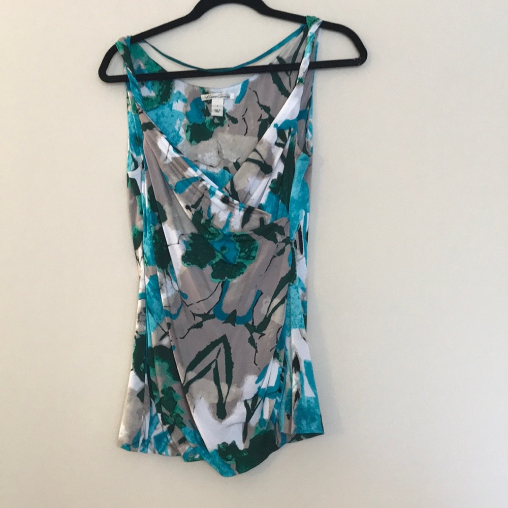 Kenneth Cole V-neck Blouse
